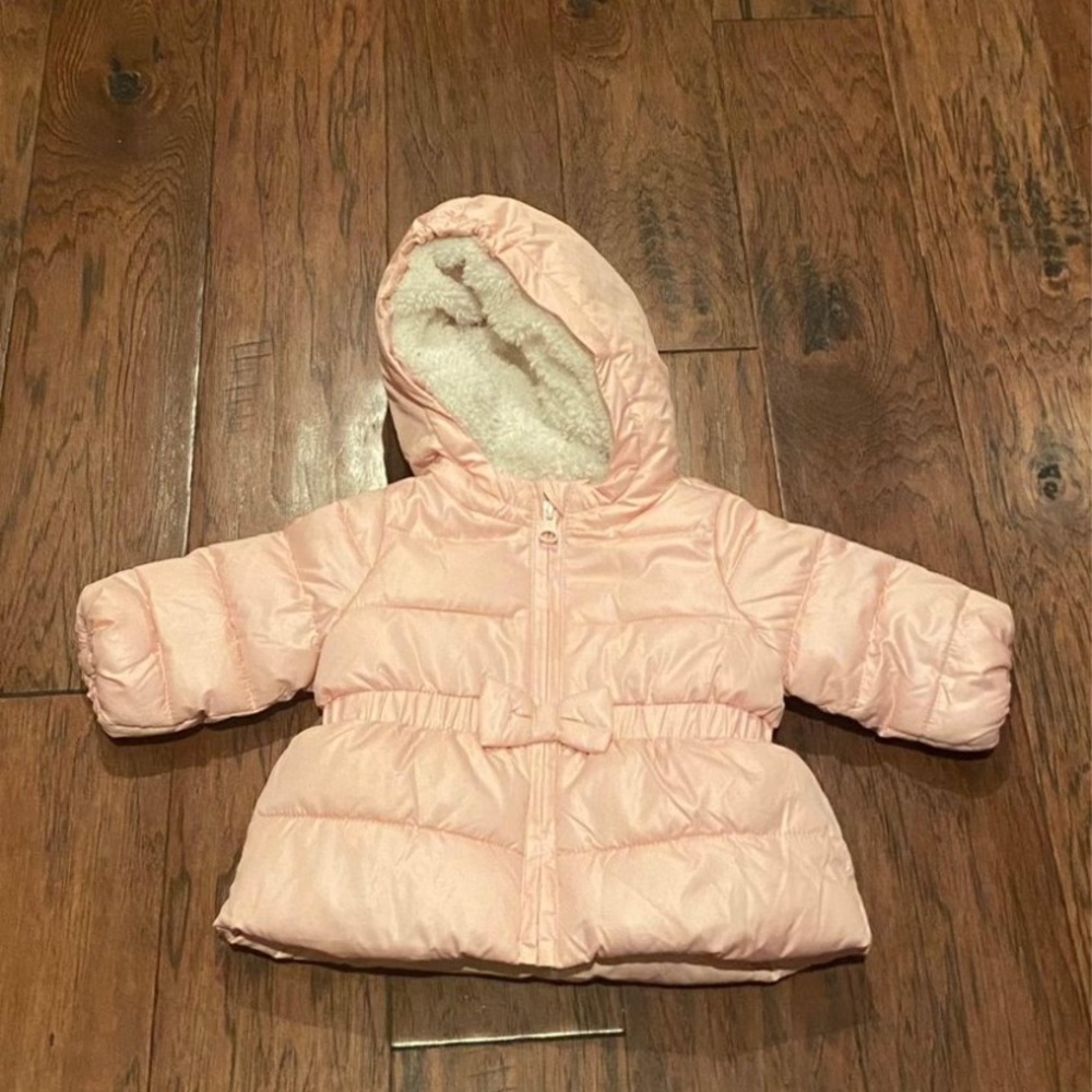 3-6 months baby girl winter coat